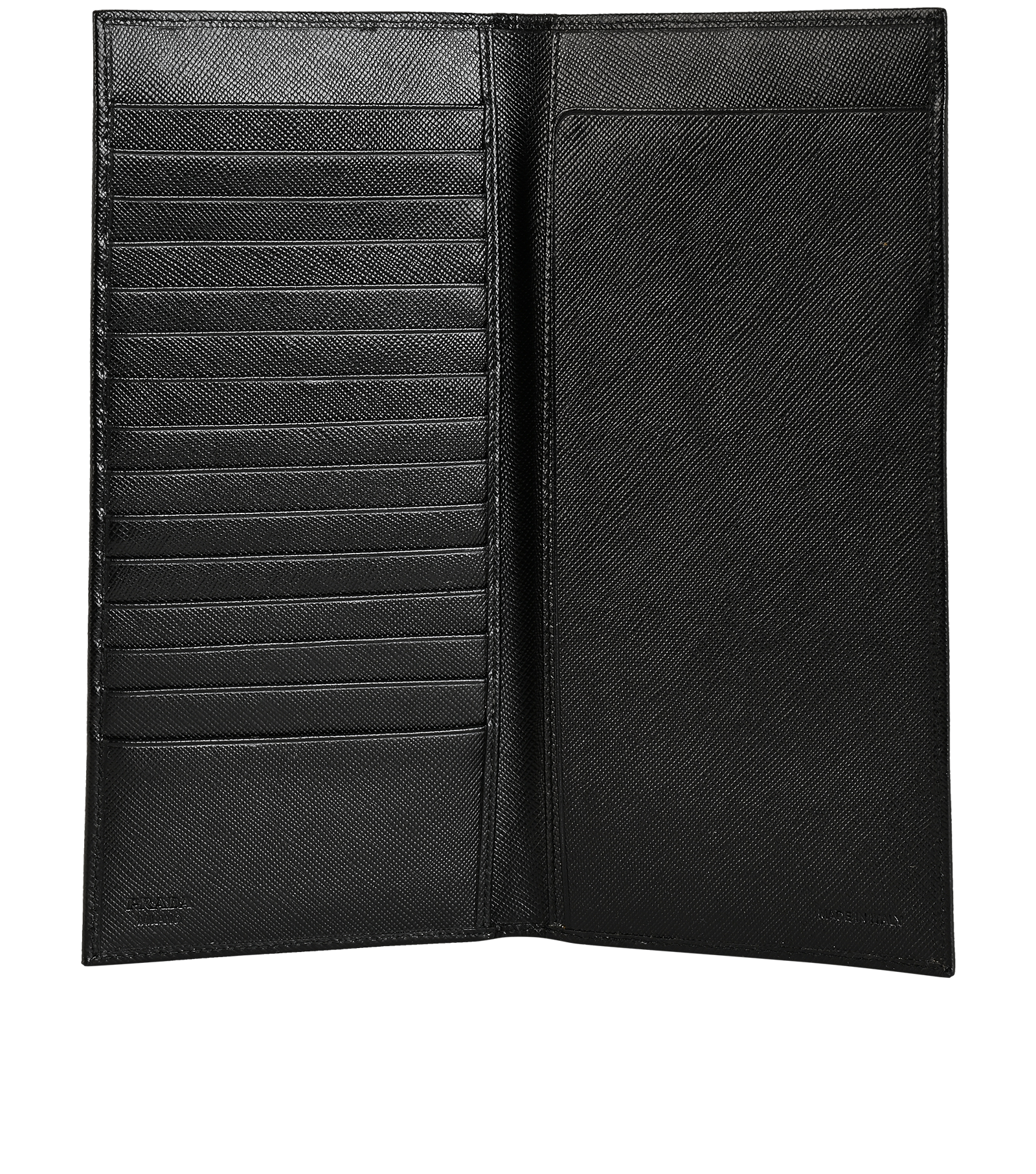 Prada Document Holder, &pound;190, Accessories, Black, Leather, Other view